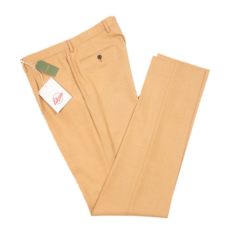 Neapolitan Hand Tailored Sand Trousers