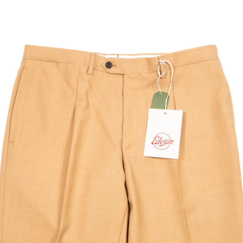 Neapolitan Hand Tailored Sand Trousers
