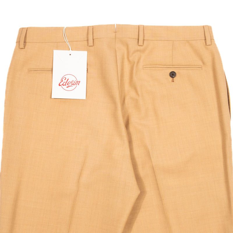 Neapolitan Hand Tailored Sand Trousers
