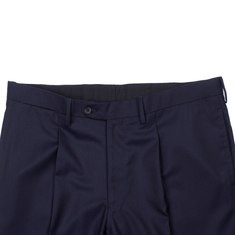 Neapolitan Hand Tailored Navy Suit Sz 54