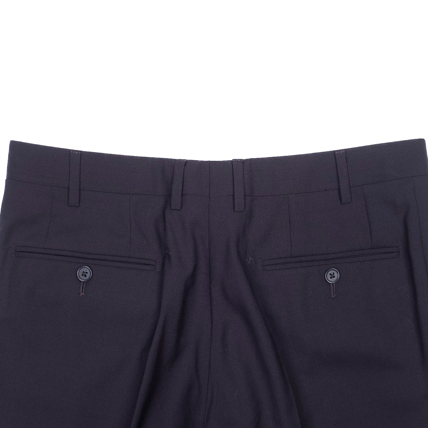 Black Wool Dress Trouser