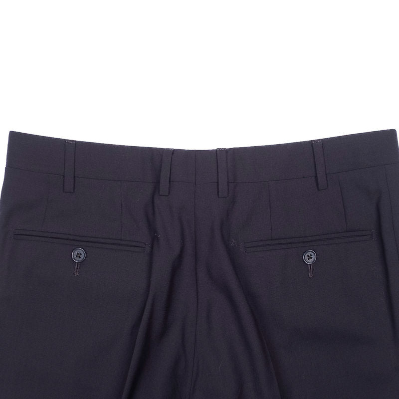 Black Wool Dress Trouser