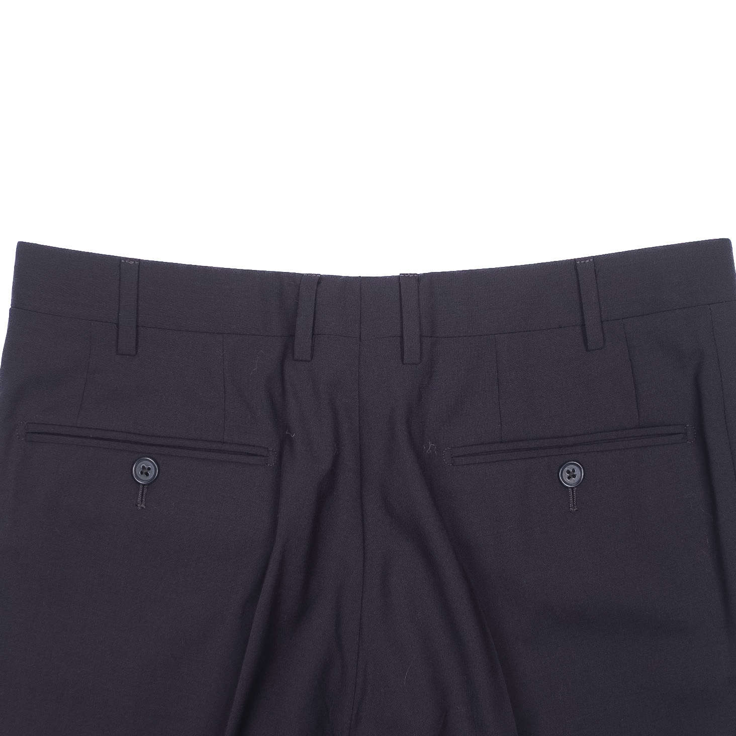 Black Wool Dress Trouser