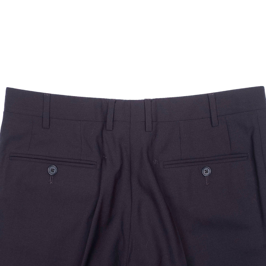 Black Wool Dress Trouser