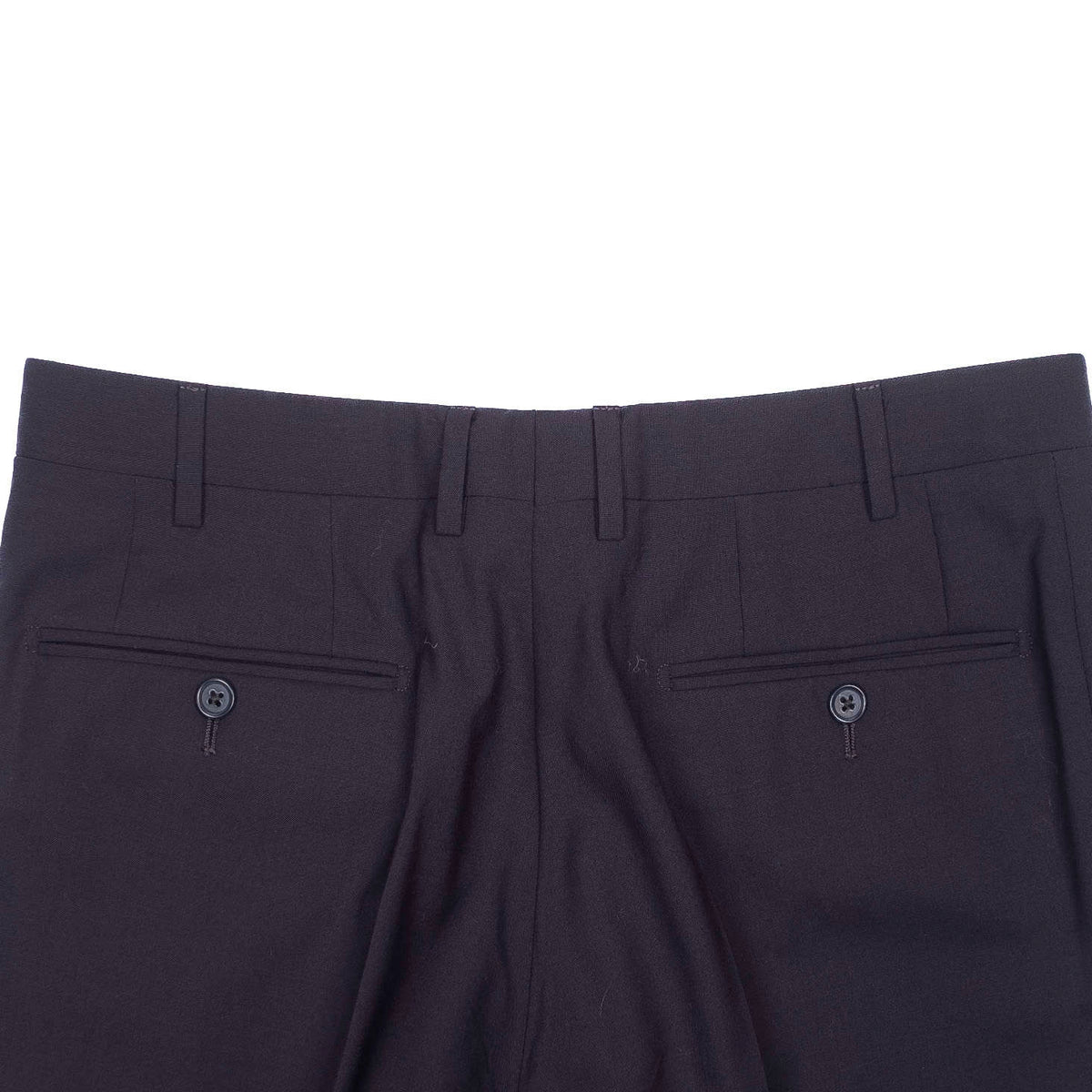 Black Wool Dress Trouser