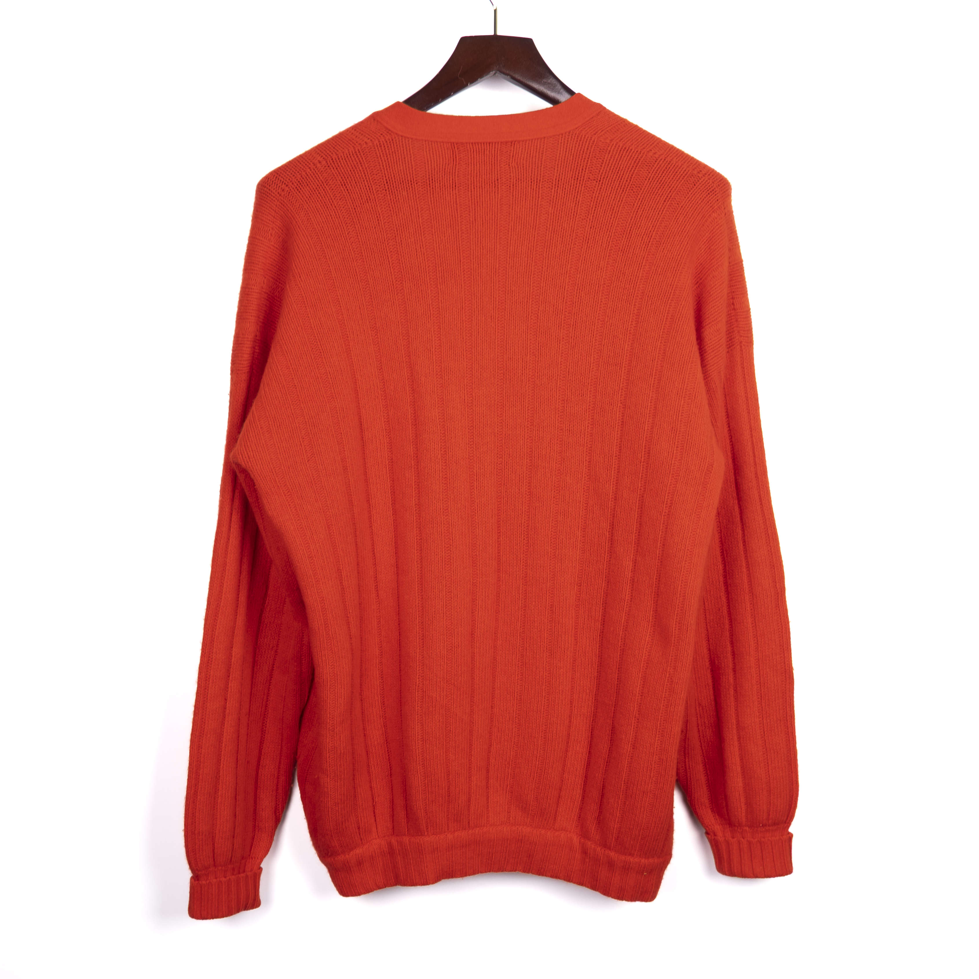 Red Cashmere Cardigan