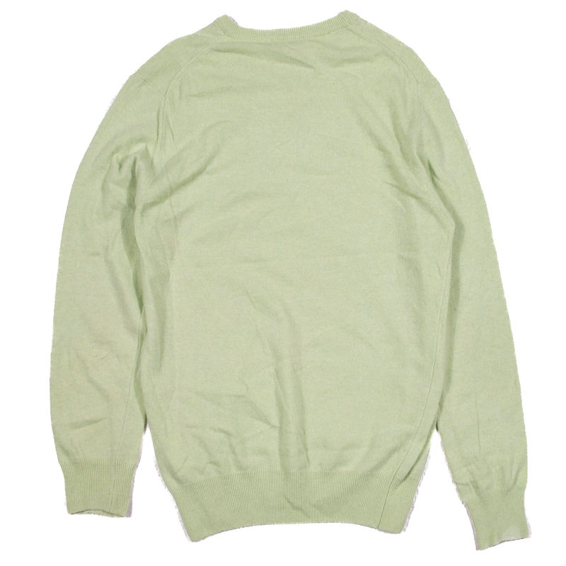 Green Cashmere Blend Crewneck