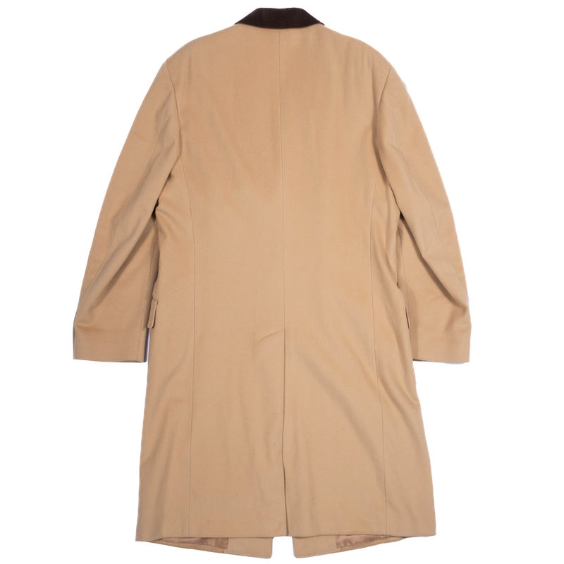 Canali Camel Coloured Covert Coat