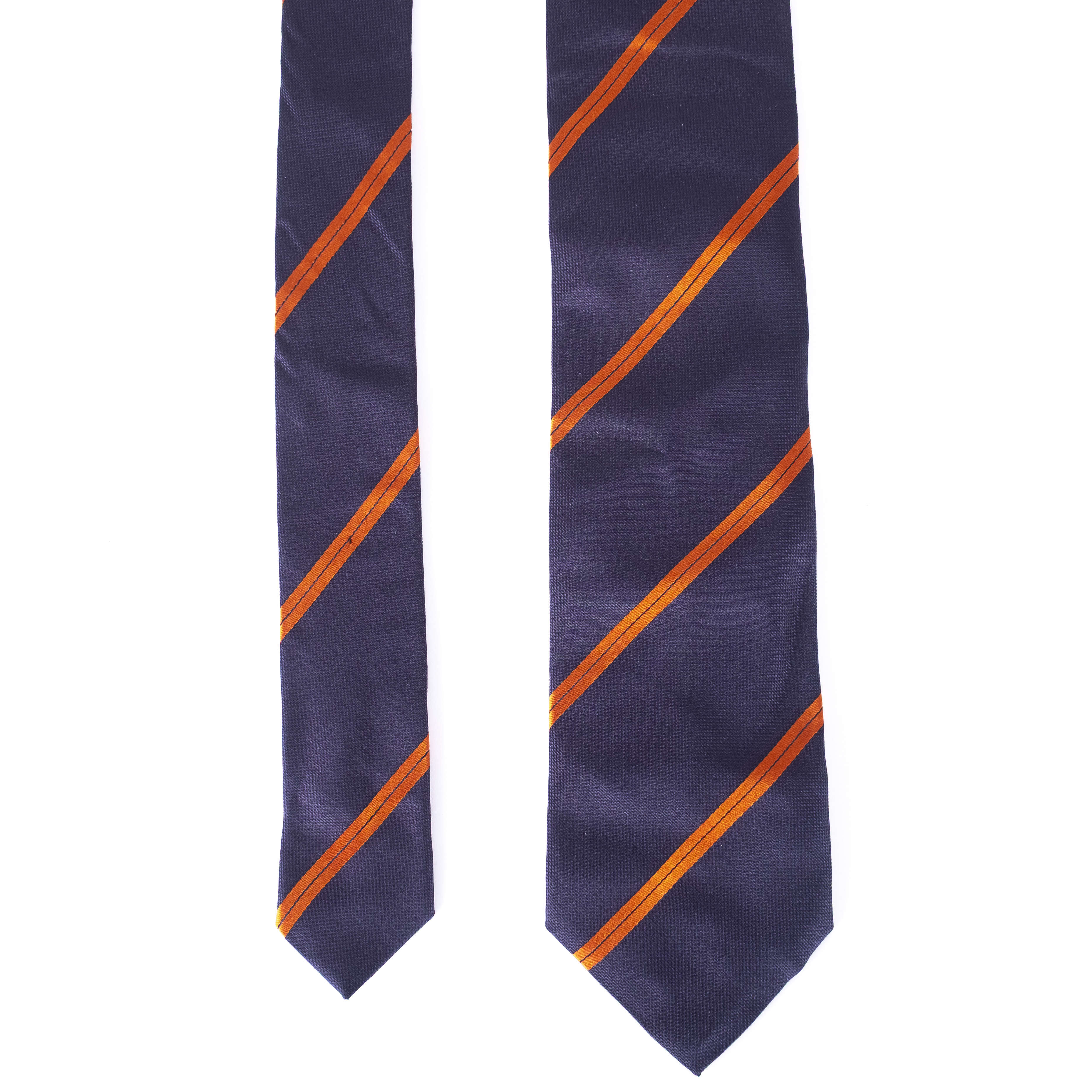 Navy Striped Tie