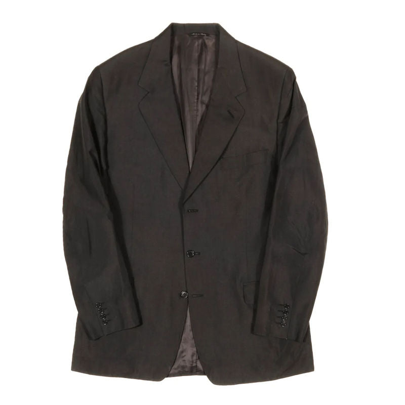 Canali Grey Silk Blazer
