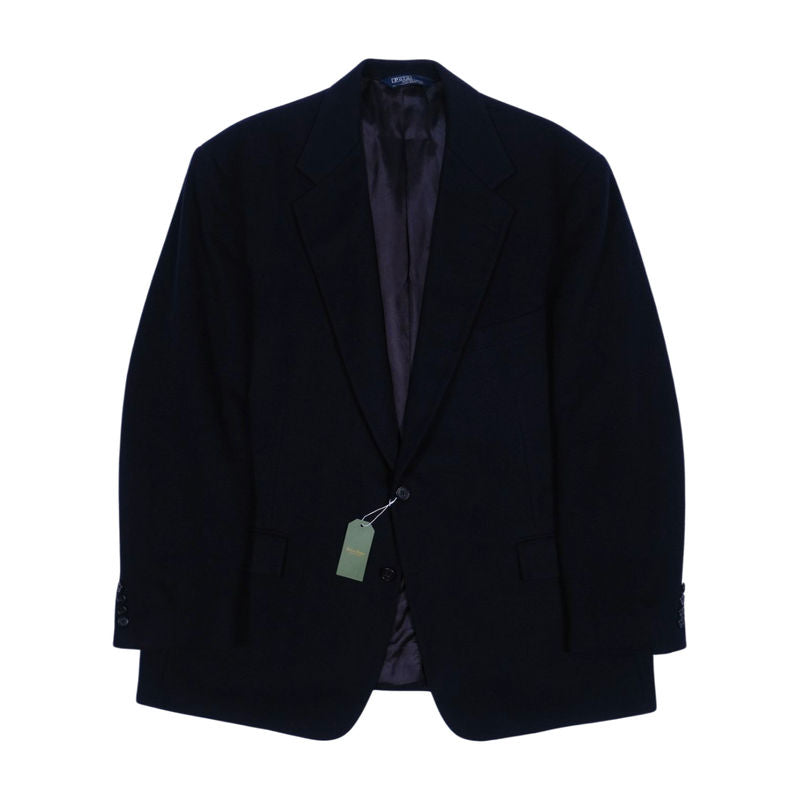 Polo Ralph Lauren Camel Hair Navy Blazer Sz 56