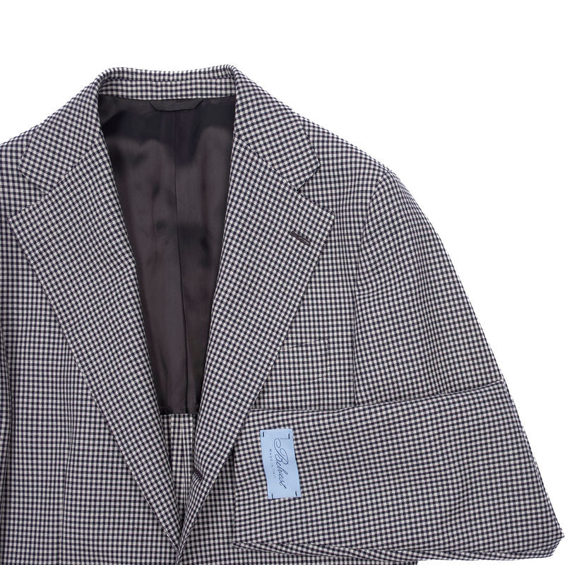 Black and White Houndstooth Summer Sport Coat