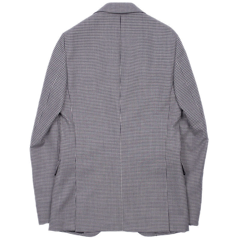 Black and White Houndstooth Summer Sport Coat