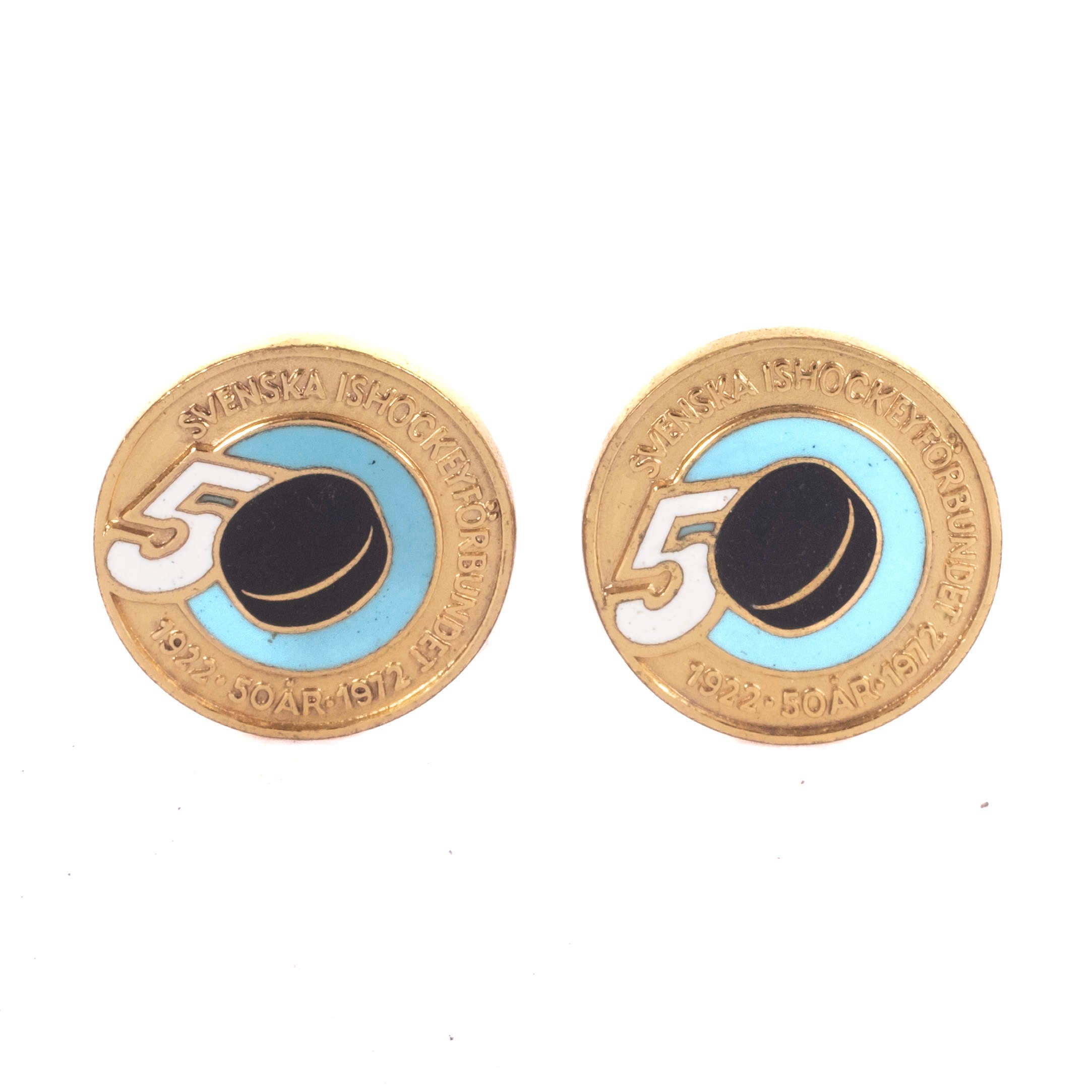 Celebratory Ice Hockey Cufflinks