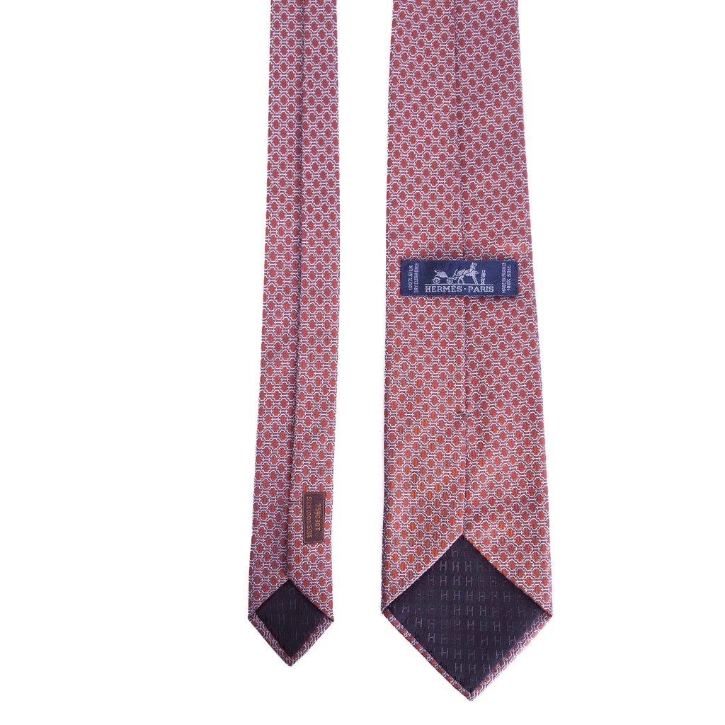 Burgundy Patterned Tie