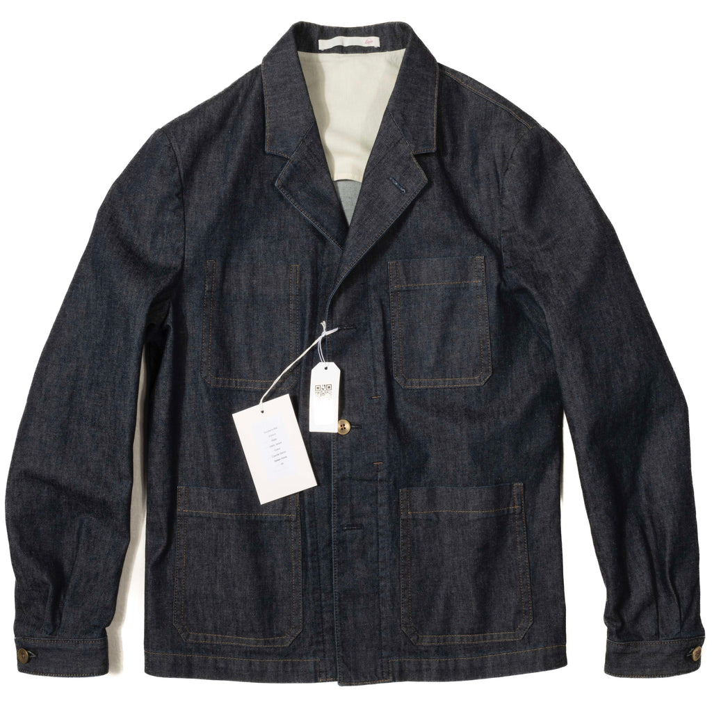 Neapolitan Hand Tailored Denim Utility Jacket