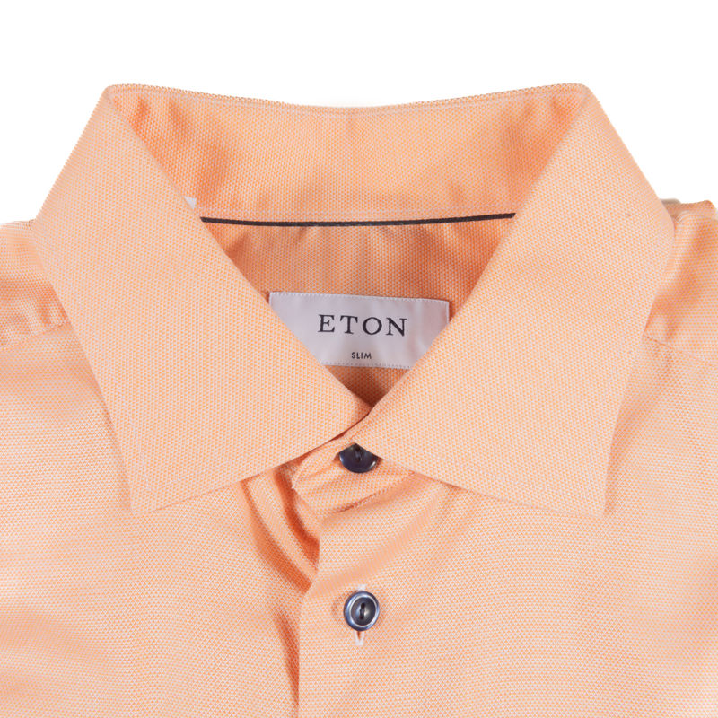 Eton Pale Orange Shirt Sz 42