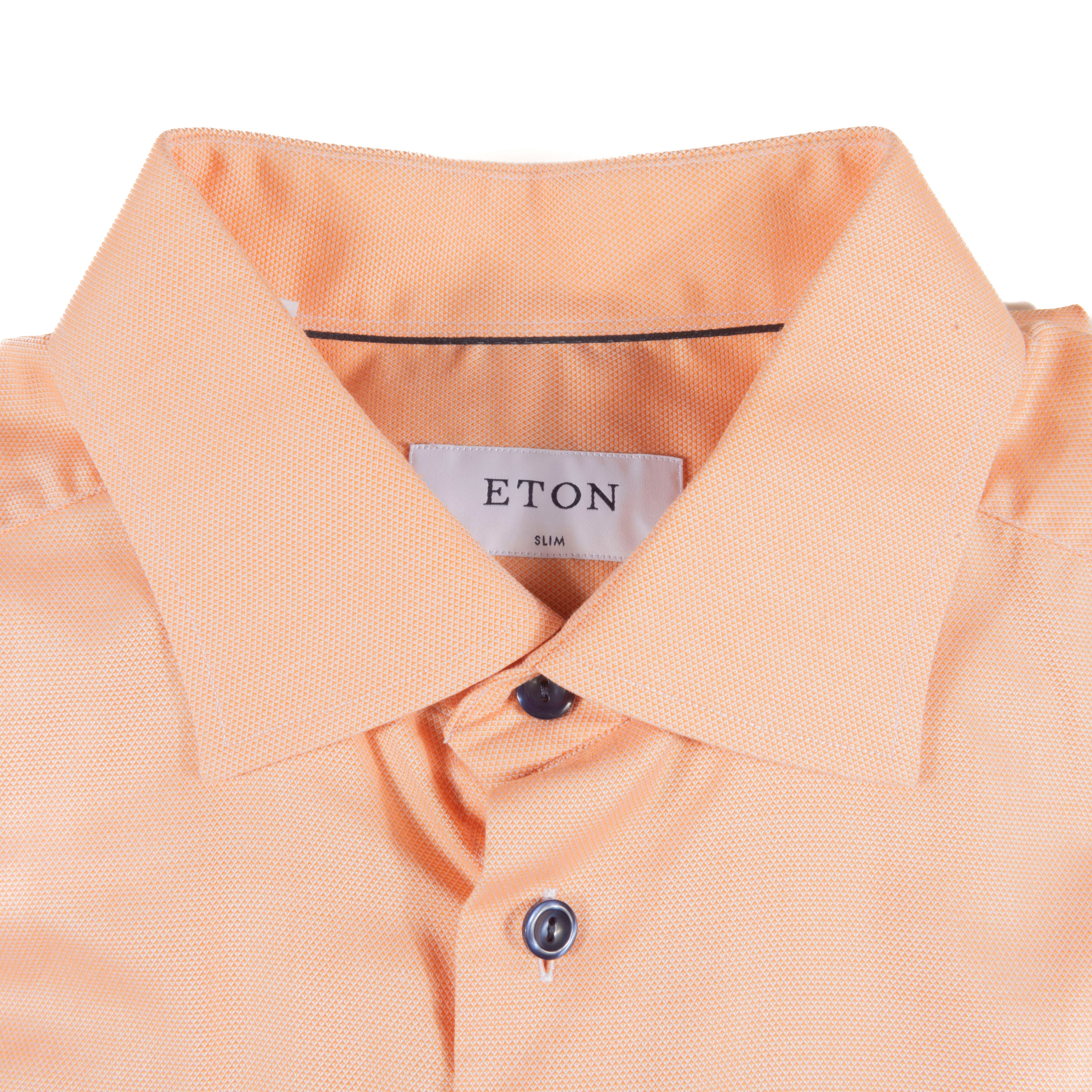 Orange Regular Cuff Shirt