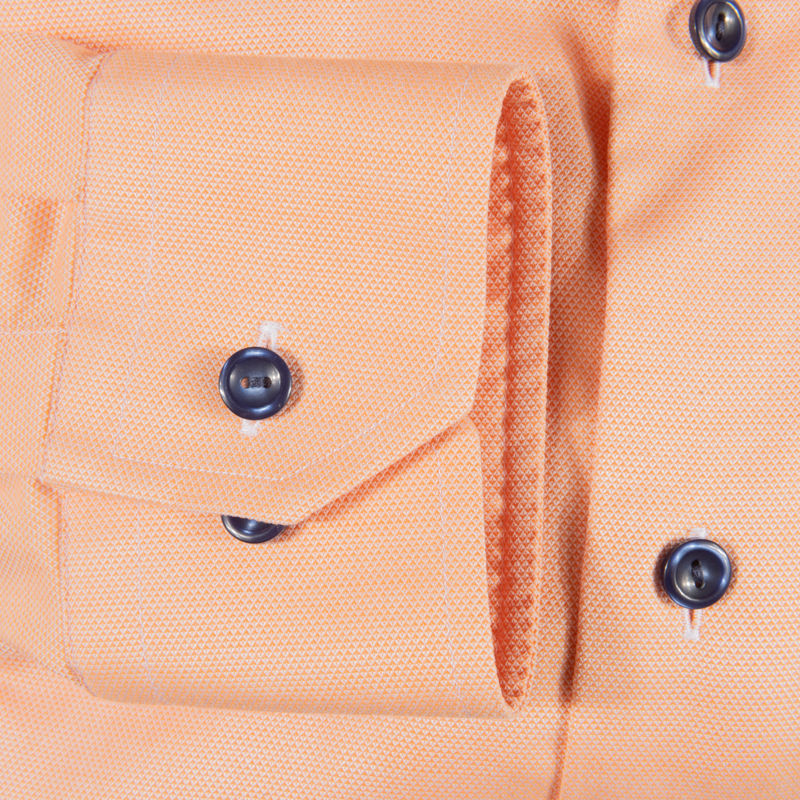 Eton Pale Orange Shirt Sz 42
