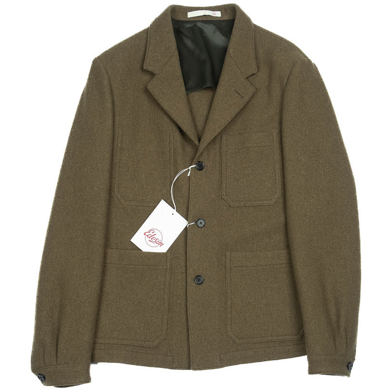 Neapolitan Tailored Olive Utility Jacket