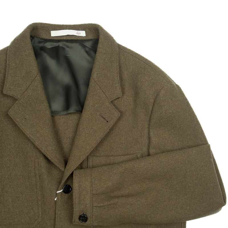 Neapolitan Tailored Olive Utility Jacket