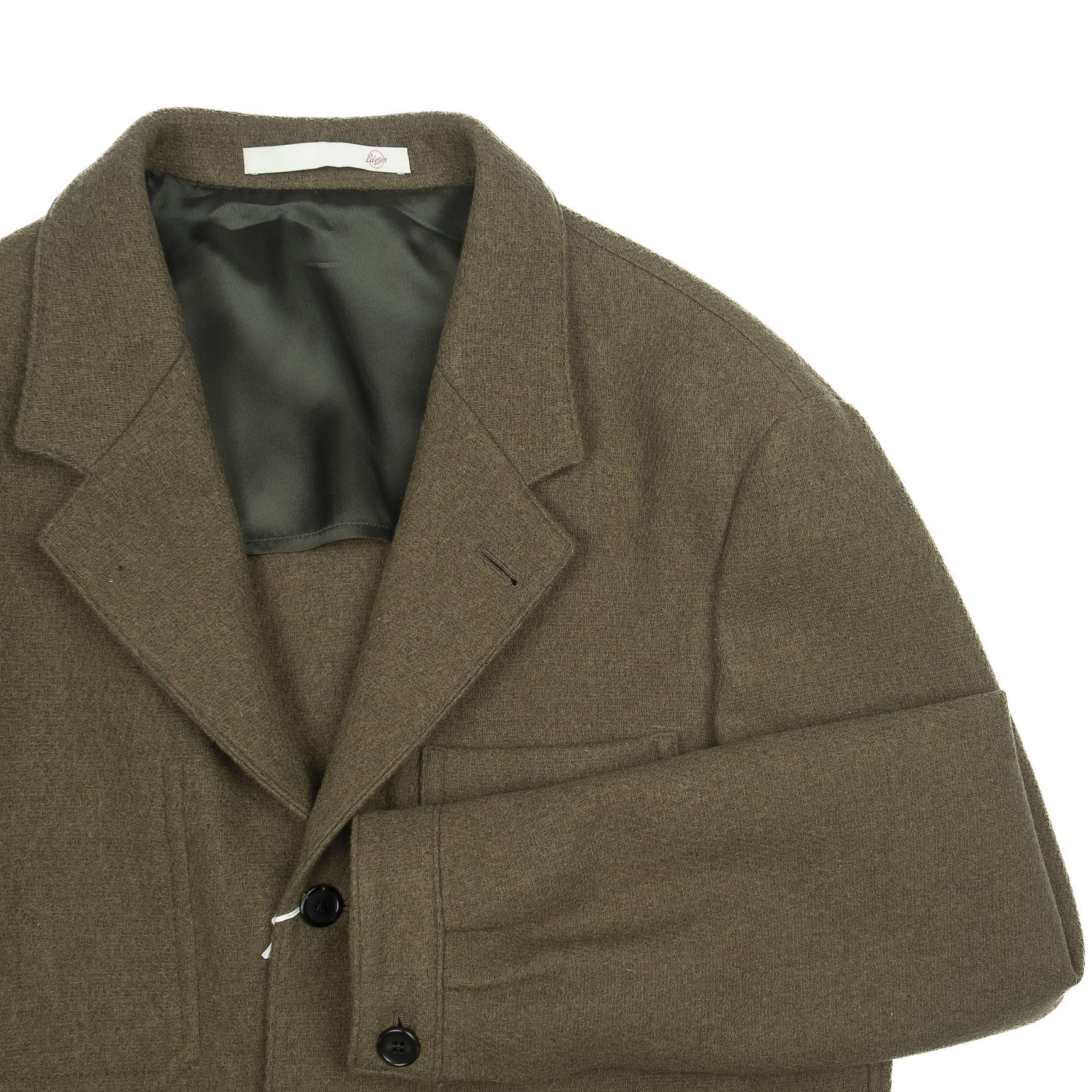 Neapolitan Tailored Olive Utility Jacket