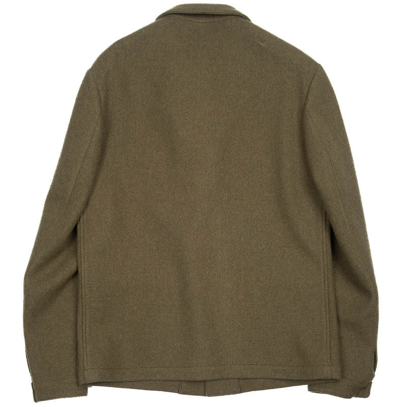 Neapolitan Tailored Olive Utility Jacket