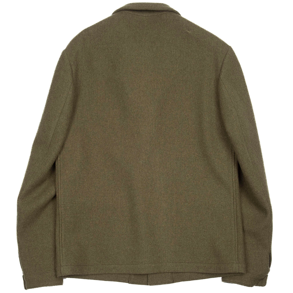 Neapolitan Tailored Olive Utility Jacket
