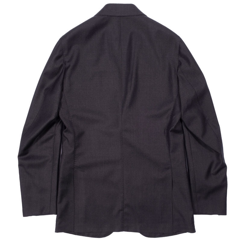 Neapolitan Hand Tailored Charcoal Business Suit Sz 46