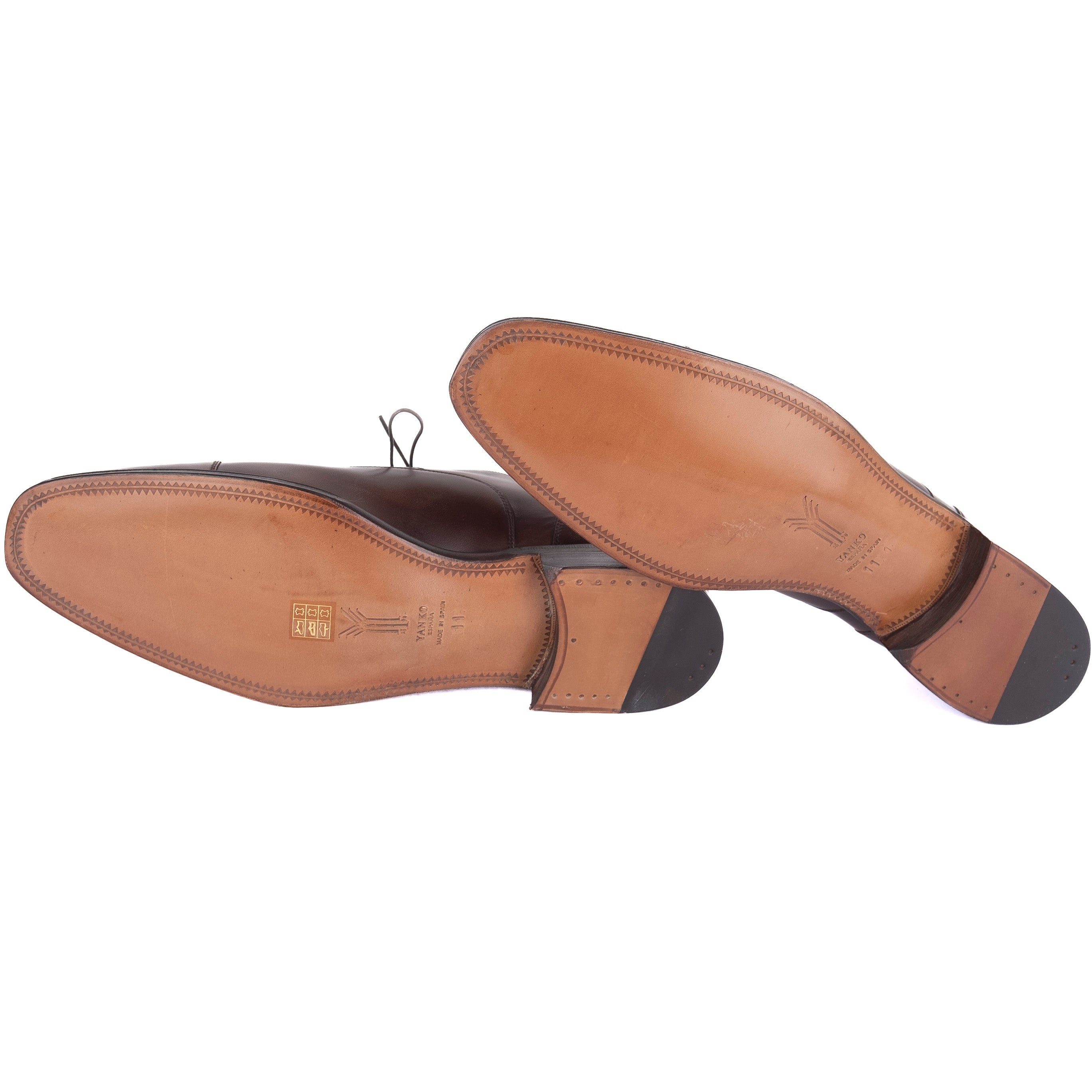 Box Calf Brown Cap Toe Oxfords