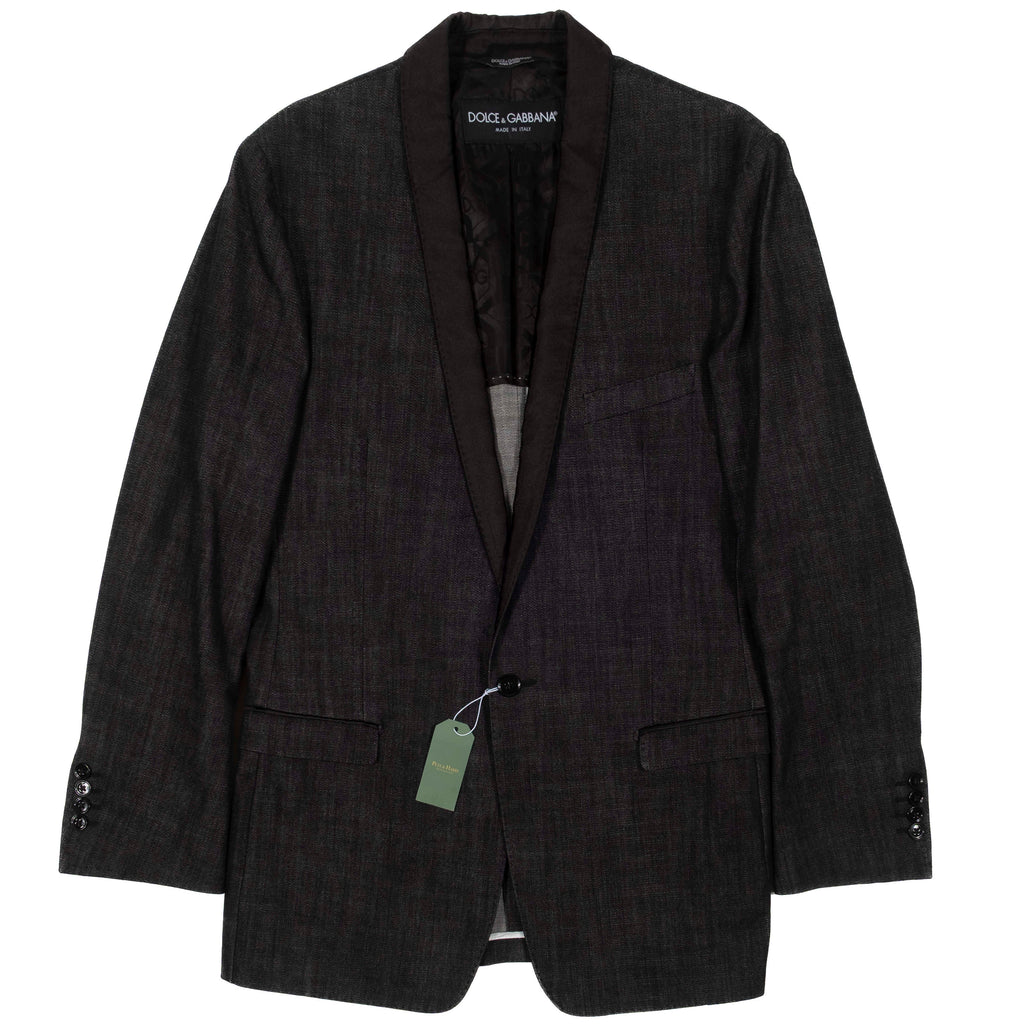 Dolce & Gabbana Denim Dinner Jacket Sz 50