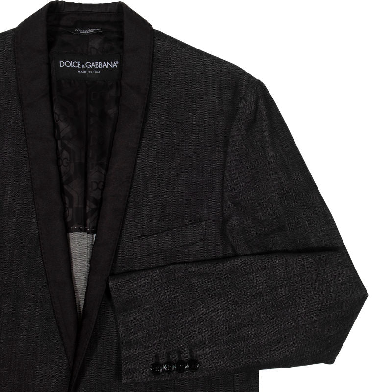 Dolce & Gabbana Denim Dinner Jacket Sz 50