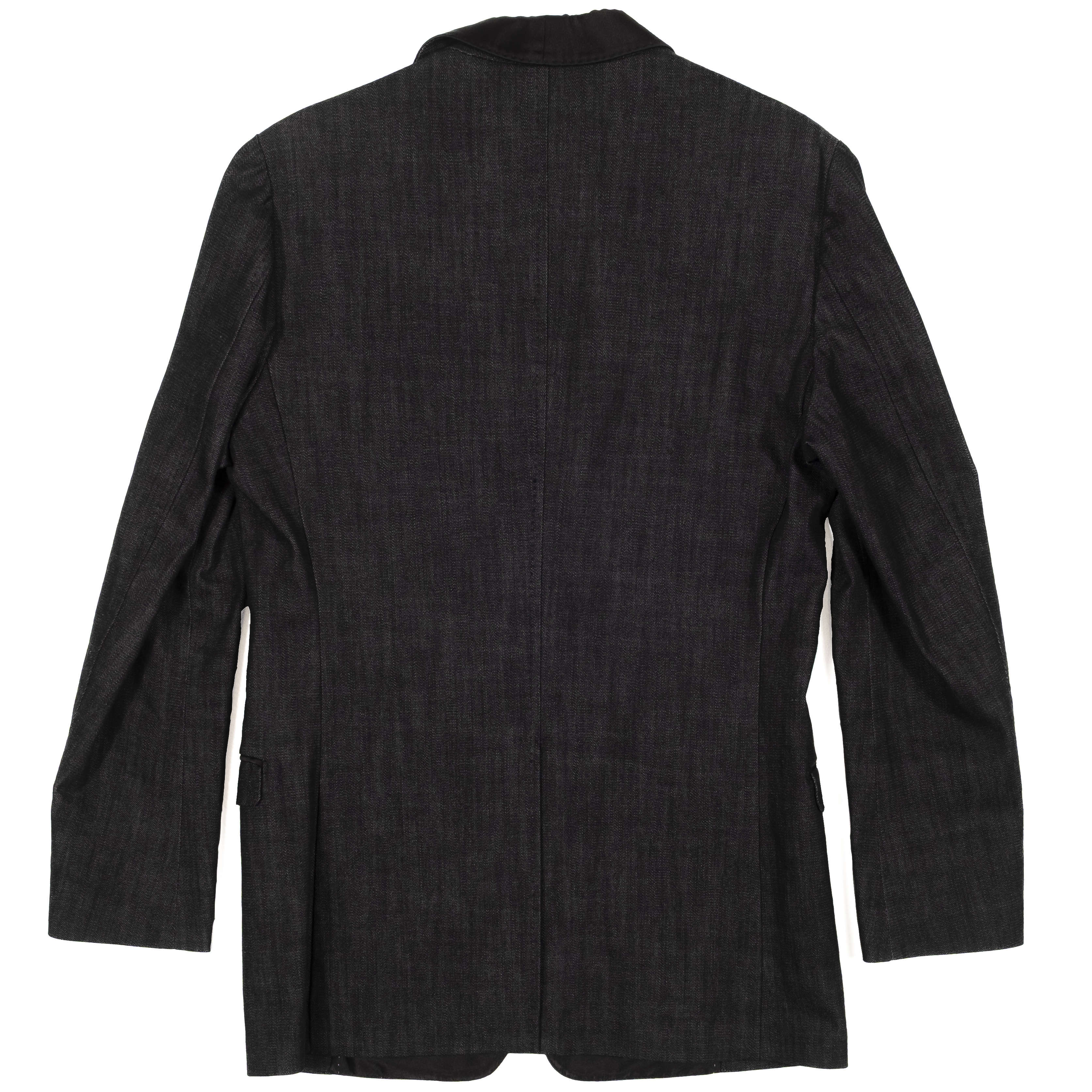 Dolce & Gabbana Denim Dinner Jacket Sz 50