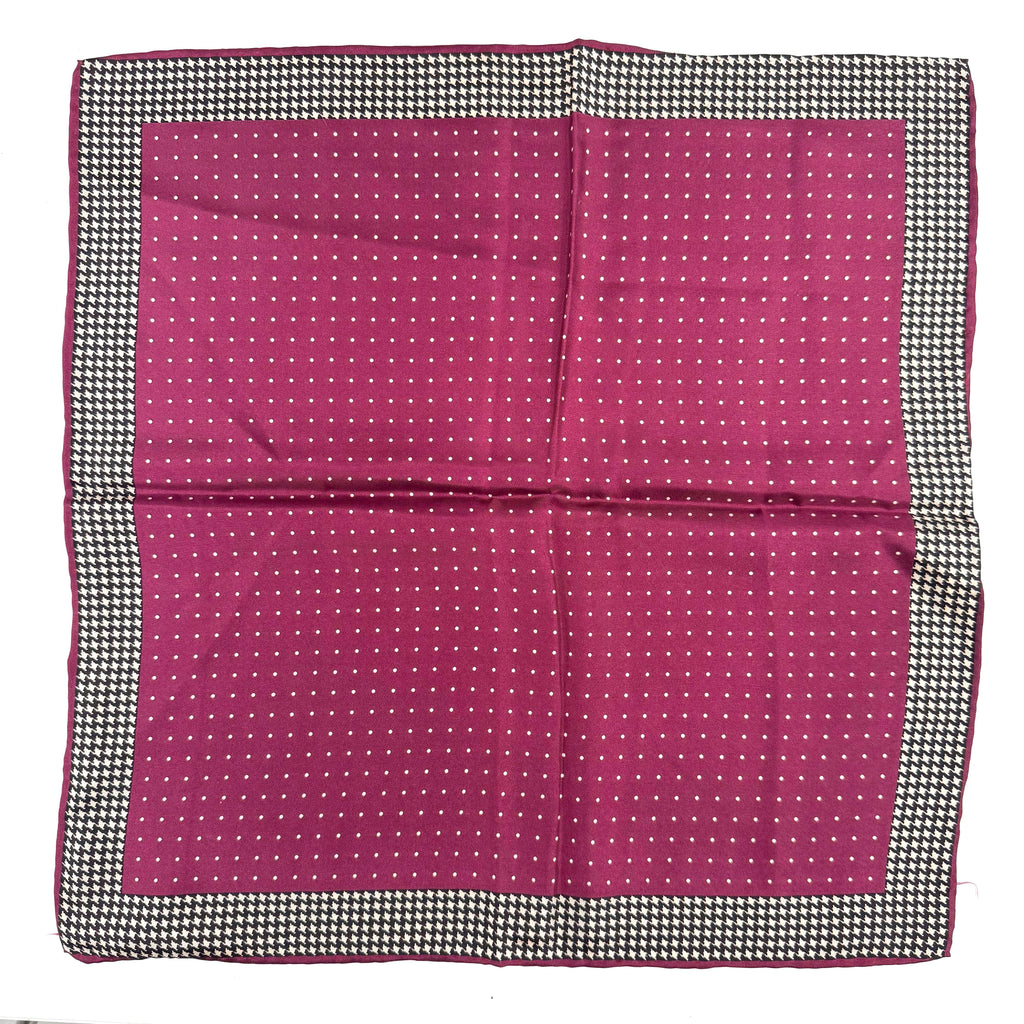Burgundy Pocket Square