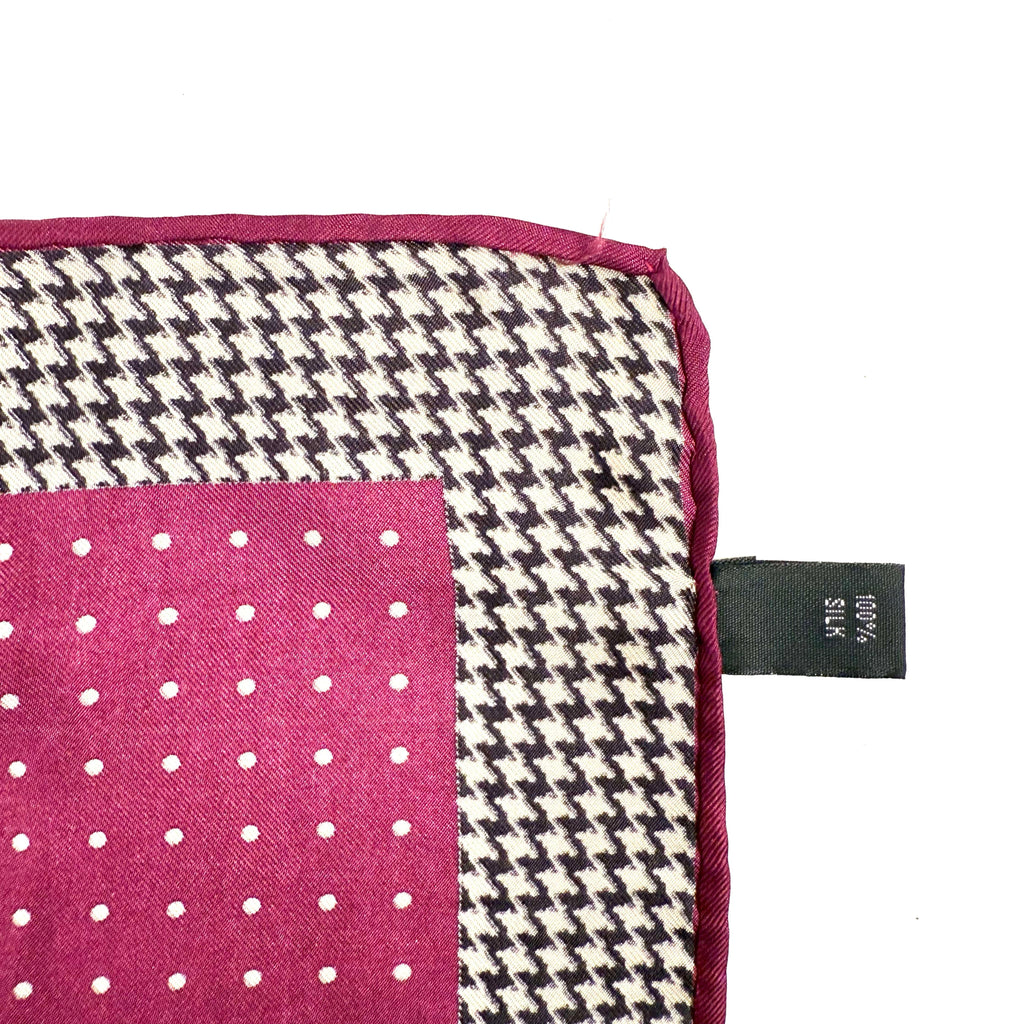 Burgundy Pocket Square