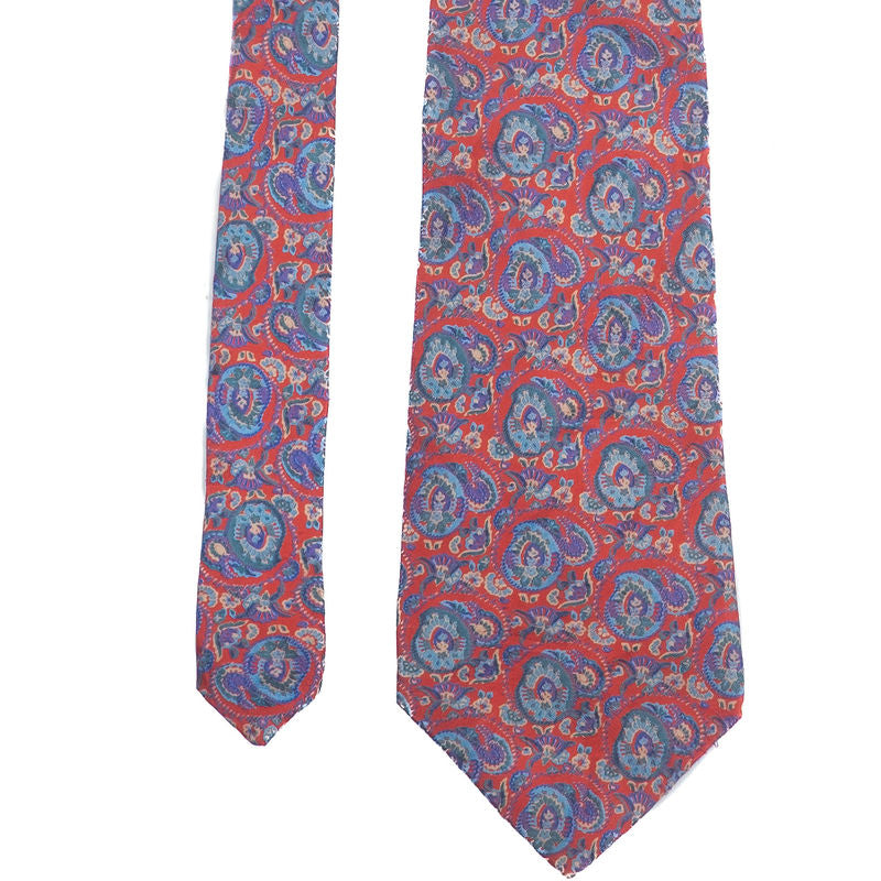 Red Paisley Tie