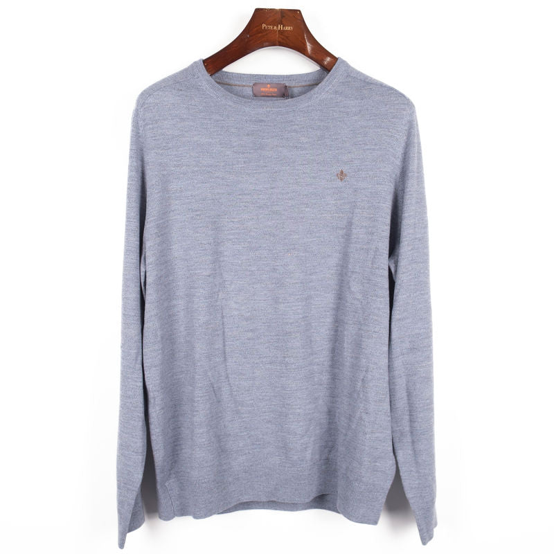 Merino Grey O-neck