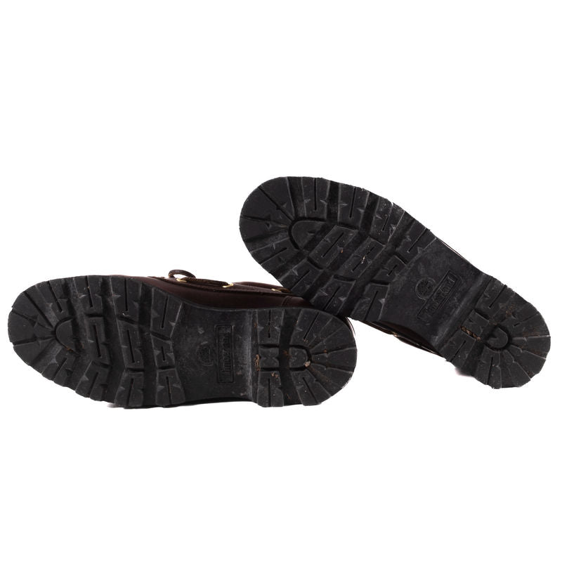 Timberland Boat Shoes Oxblood Leather