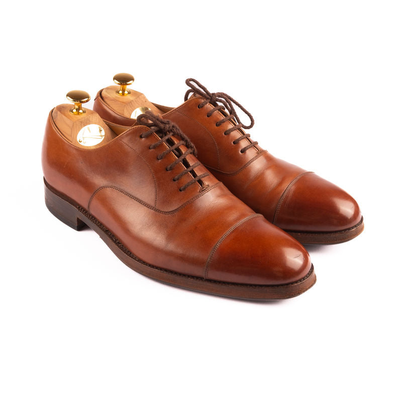 Yanko Brown Cap Toe Oxfords