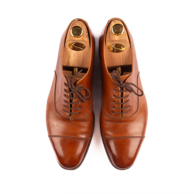 Yanko Brown Cap Toe Oxfords