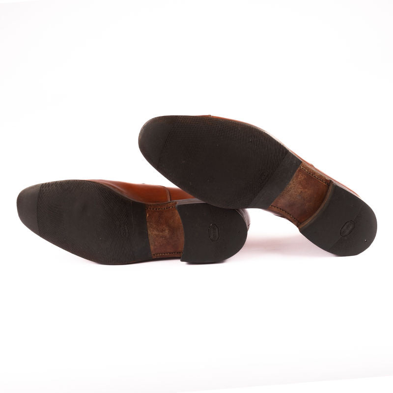 Yanko Brown Cap Toe Oxfords