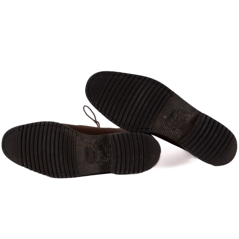 Salvatore Ferragamo Brown Derby Boots