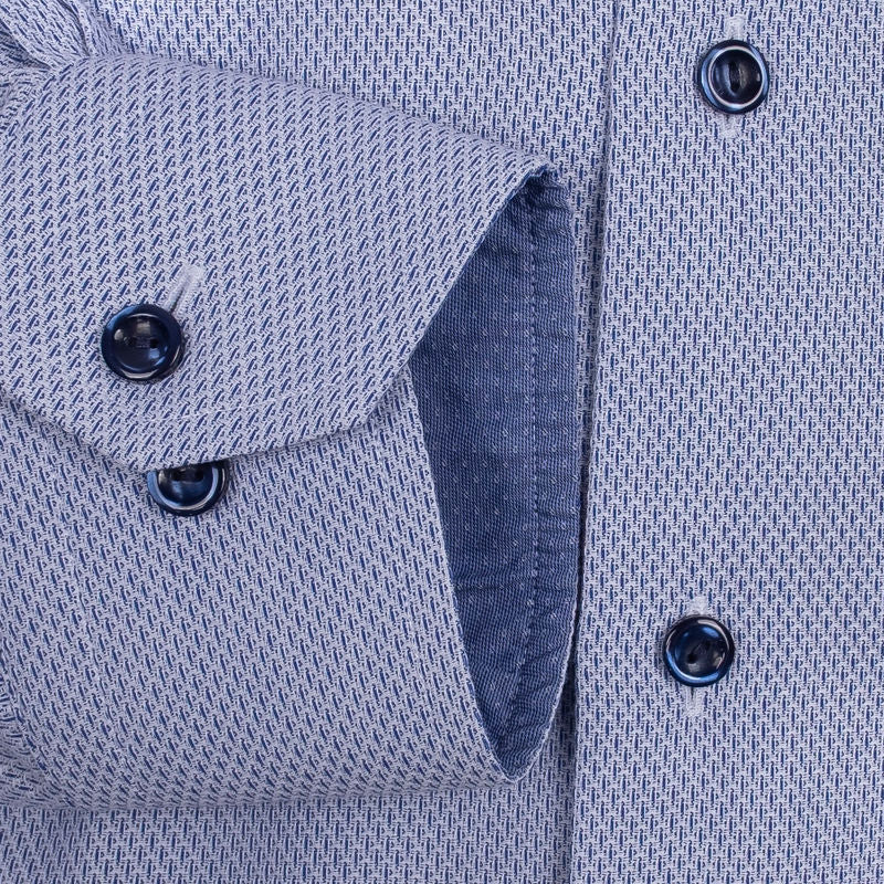 Light Blue Regular Cuff Shirt