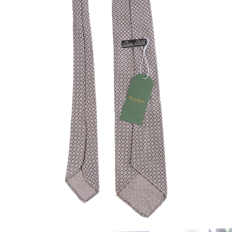 Black and Silver Tie