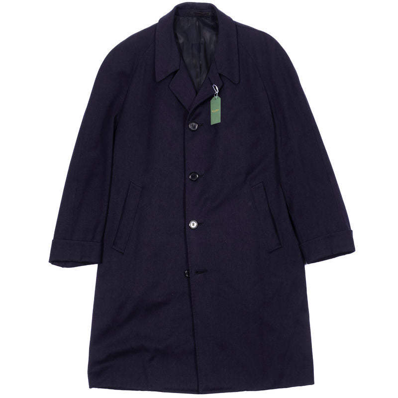 Navy Raglan Coat