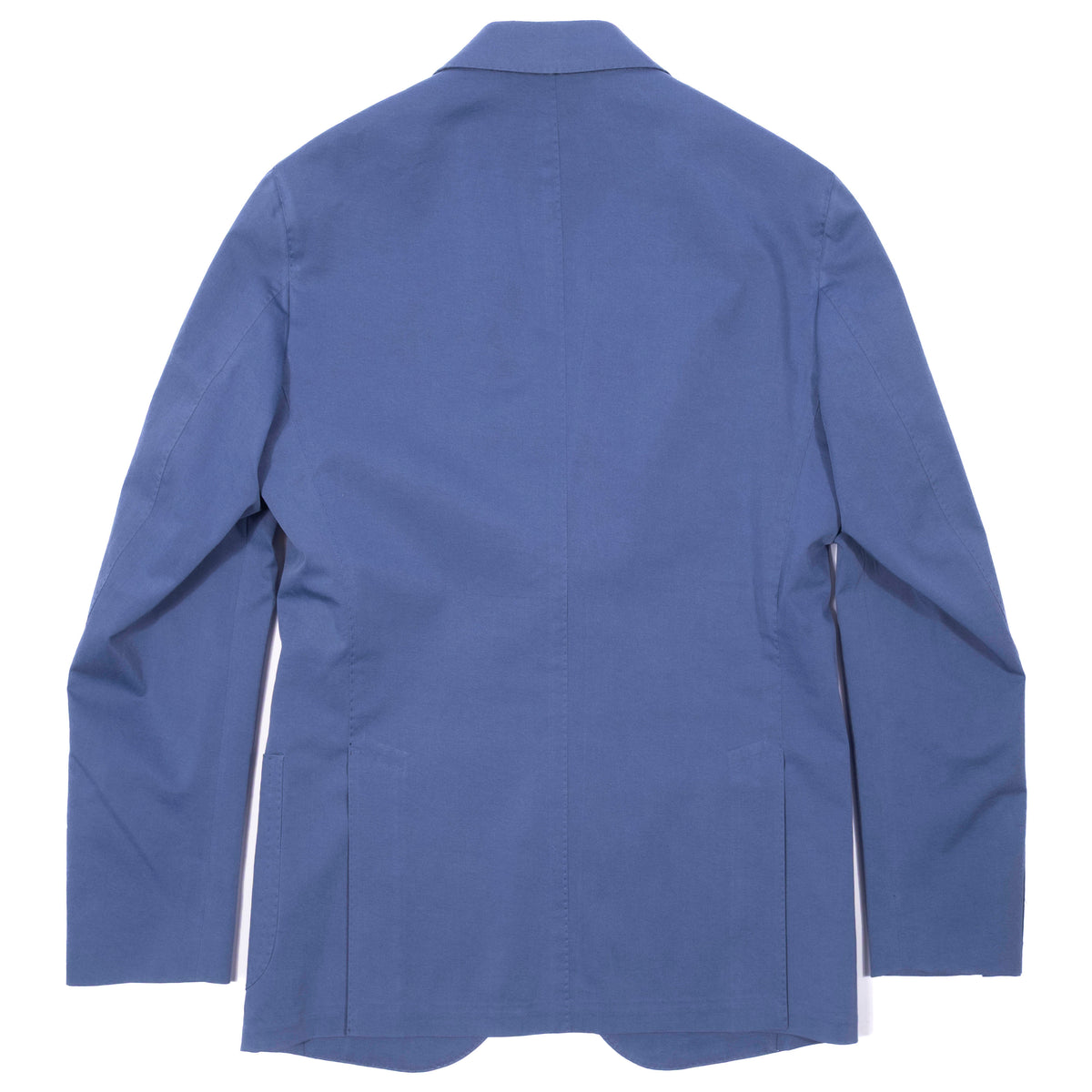 Neapolitan Hand Tailored Blue Cotton Sport Coat 46