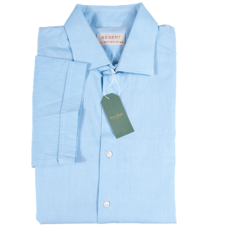 Regent Blue Short Sleeve Shirt Sz 41