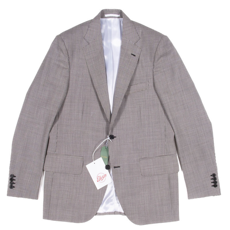 Neapolitan Hand Tailored Grey Wool Sport Coat Sz 50