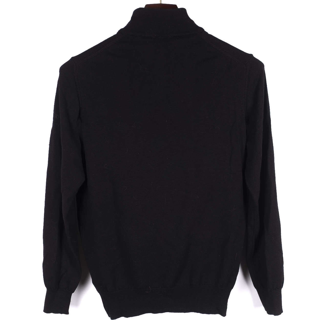 Black Half Zip Sweater