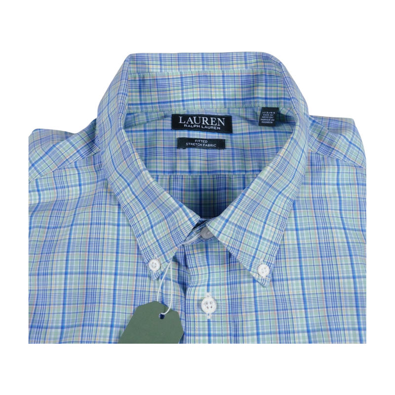 Ralph Lauren Green/Multicolored Buttondown Shirt